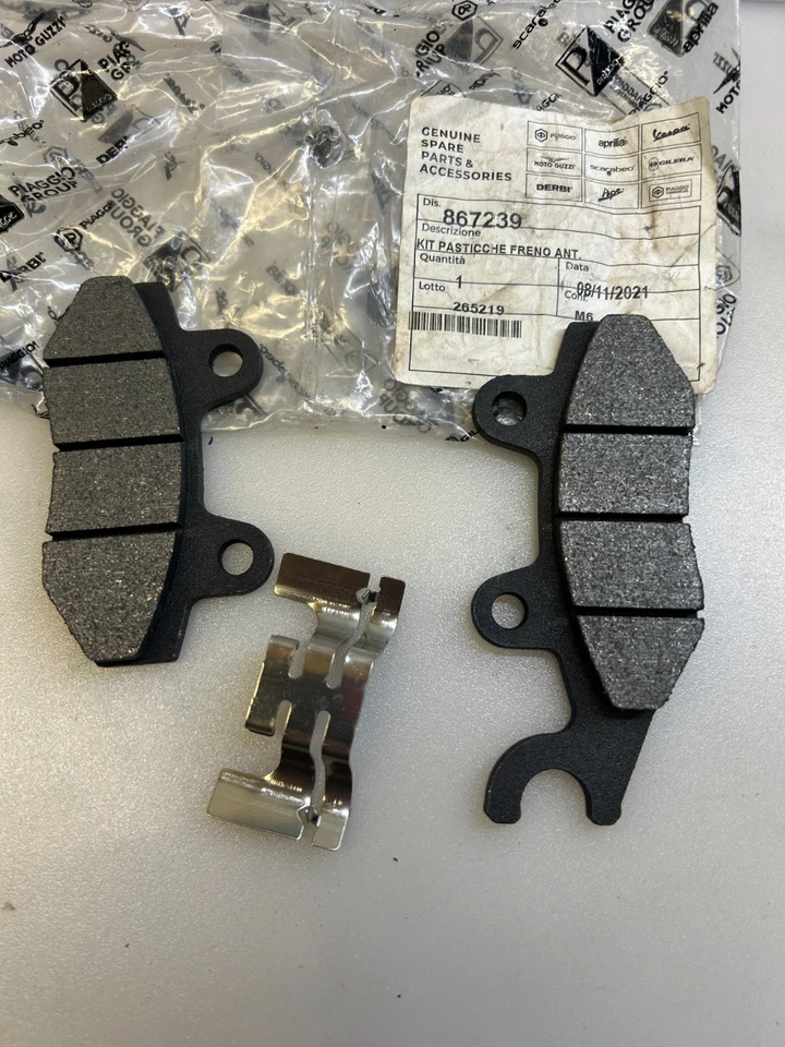 1 jeu plaquettes aprilia derbi gilera 867239 smt rx sx senda r sm 50 - Photo 2/3
