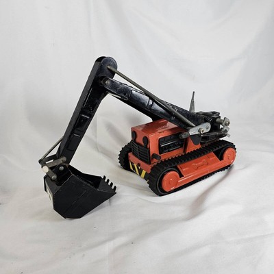 Showa Retro Minibagger orange/schwarz