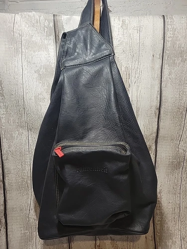 Christian Dior rare cuir Fahrenheit ? Sac à dos unisexe noir rouge quincaillerie