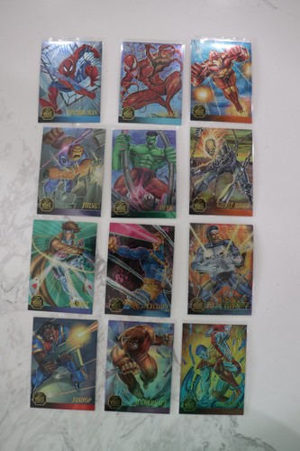 1995 Flair Marvel Annual Chromium Foil Chase Insert Card You Choose