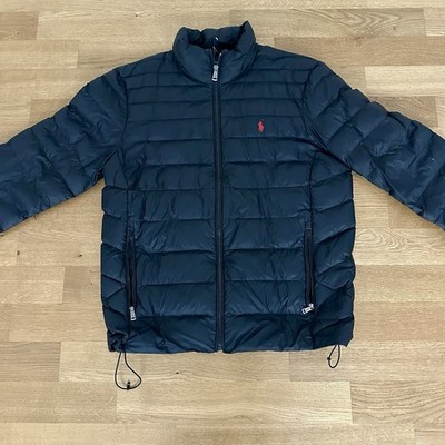 Polo Ralph Lauren Daunenjacke Herren Größe M Farbe Schwarz Top Zustand
