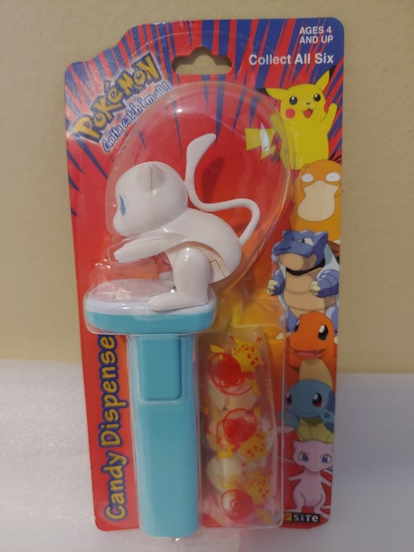 Pokemon, Mew 1999 candy dispenser in original packaging by Toy Site