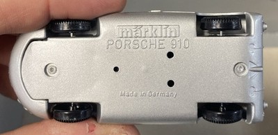 Marklin Set of 4 Die-cast Silver Porche Cars | eBay