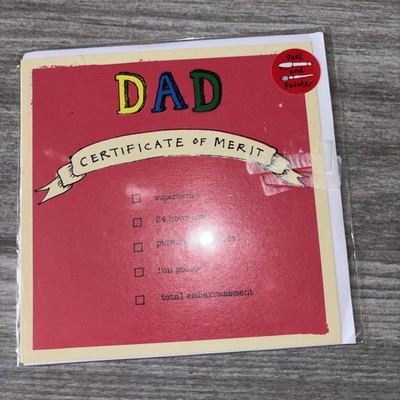 Papa Verdiensturkunde Vatertag Geschenk Gruß Dichter und Maler