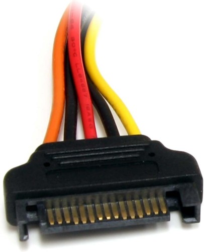 StarTech.com 8in 15 pin SATA Power Extension Cable - 8 SATA power Extension Cabl - Afbeelding 2 van 4