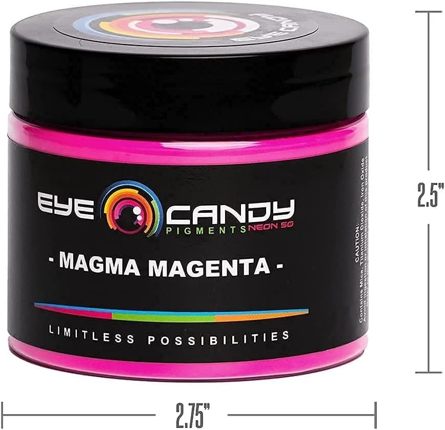 Pigments  Mica Powder Magma Magenta 50gr for Resin Soap Paint Craft - Image 4 of 4