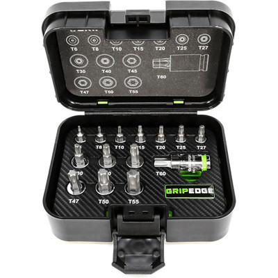 GRIPEDGE GE14STSRPT, 14PC RPT Star Driver Set