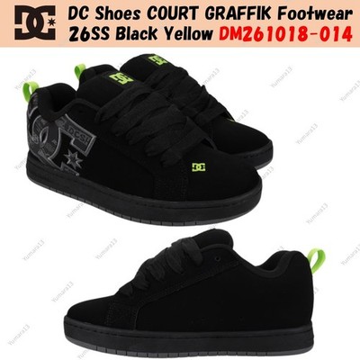 DC Shoes COURT GRAFFIK Footwear 26SS schwarz gelb DM261018-014