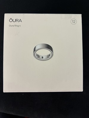 Oura Ring Gen 4 Size 12 Silver