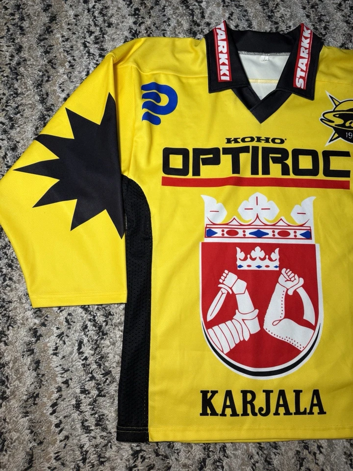Vintage SaiPa Lappeenranta FINLAND EUROPEAN LEAGUE HOCKEY RARE! Adult Small - Image 4 of 4