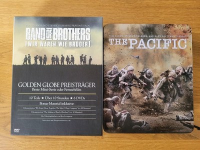 Band of Brothers + The Pacific (Steelbook)   Kriegsserien Klassiker DVD & Blu-Ra
