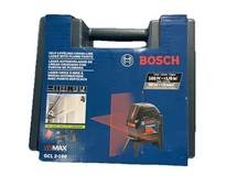 Bosch GCL 2-160 Self-Leveling Composite Cross-Line Laser with Plumb Points