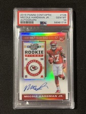 2019 Panini Contenders Optic Mecole Hardman Auto RCPSA Gem MT 10 Low POP Bills