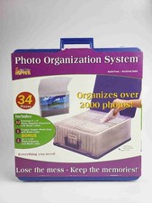 Cropper Hopper Photo Organization System 34 Pieces 2000 Photos Storage NEW