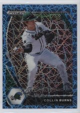 2021 Panini Prizm Draft Picks Blue Velocity Prizm Collin Burns #PDP167 2k3