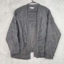American Eagle Whoa So Cozy Fuzzy Cardigan Women's Medium Cozy Oversized Pockets