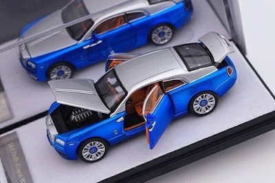 LJM 1:64 Rolls Royce Wraith door opening version Model Toy 