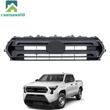 Front Bumper Grille Assembly 53111-AK010 Black Suit For Toyota Tacoma 2024-2025