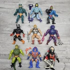 Vtg MOTU Masters Of The Universe Action Figure Lot (9) He-man Skeletor Stinkor