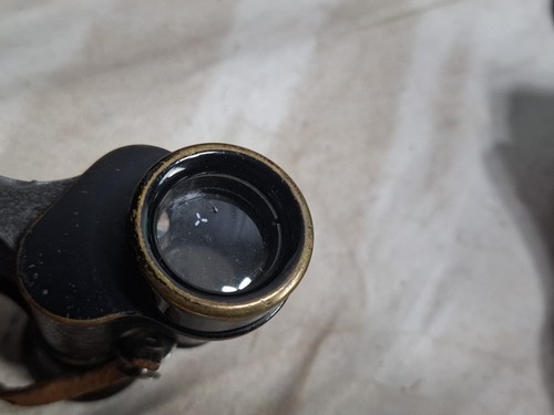 C. P. Goerz Universal 4 1/2x German Binoculars w. Leather Case - Picture 4 of 8