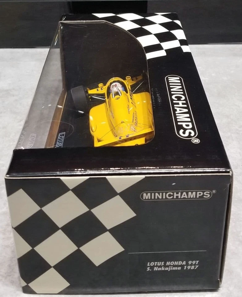 MINICHAMPS 1/18 Lotus Honda 99T Satoru Nakajima 1987 Model Car - Image 4 of 4