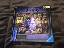 Ravensburger Disney Villainous Evil Queen Puzzle 1000 Piece-w COLLECTABLE FIGURE