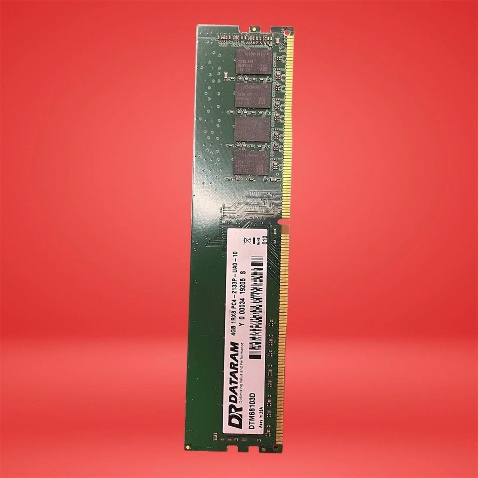 Dataram 4GB DDR4 2133MHz PC4-2133PP DIMM Memory Module DTM68103D - Image 4 of 4