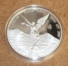 2022-Mo .999 Fine Silver Proof 5 oz Mexico Libertad in Capsule [036WEI]