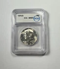 1970 D 40% Silver Kennedy Half Dollar certified MS 65 ICG Nice!!!