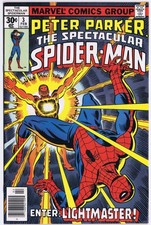 SPECTACULAR SPIDER-MAN # 3 US Comic 1976