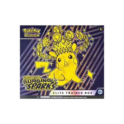 Pokemon TCG: Surging Sparks Elite Trainer Box ETB SV08 | eBay