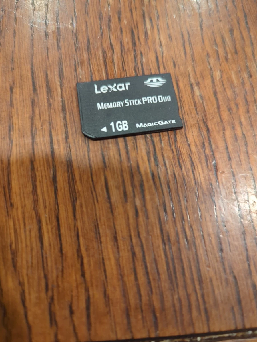 Lexar Memory Stick PRO Duo 1 GB Camera Memory Cards for sale | eBay
