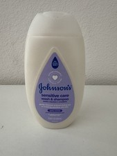 Johnson's Sensitive Care Baby Body Wash Shampoo 13.6 Fl Oz Tear Free Hypoalle...