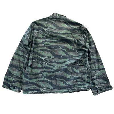 ジャケット・アウター unknown military tiger stripe jacket VTG Tiger Stripe Camo Military Field Jacket Adult Medium