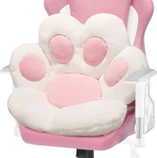 Cat Paw Plush Cushion Floor Pillow Chair Pad 23.6" x 27.6"