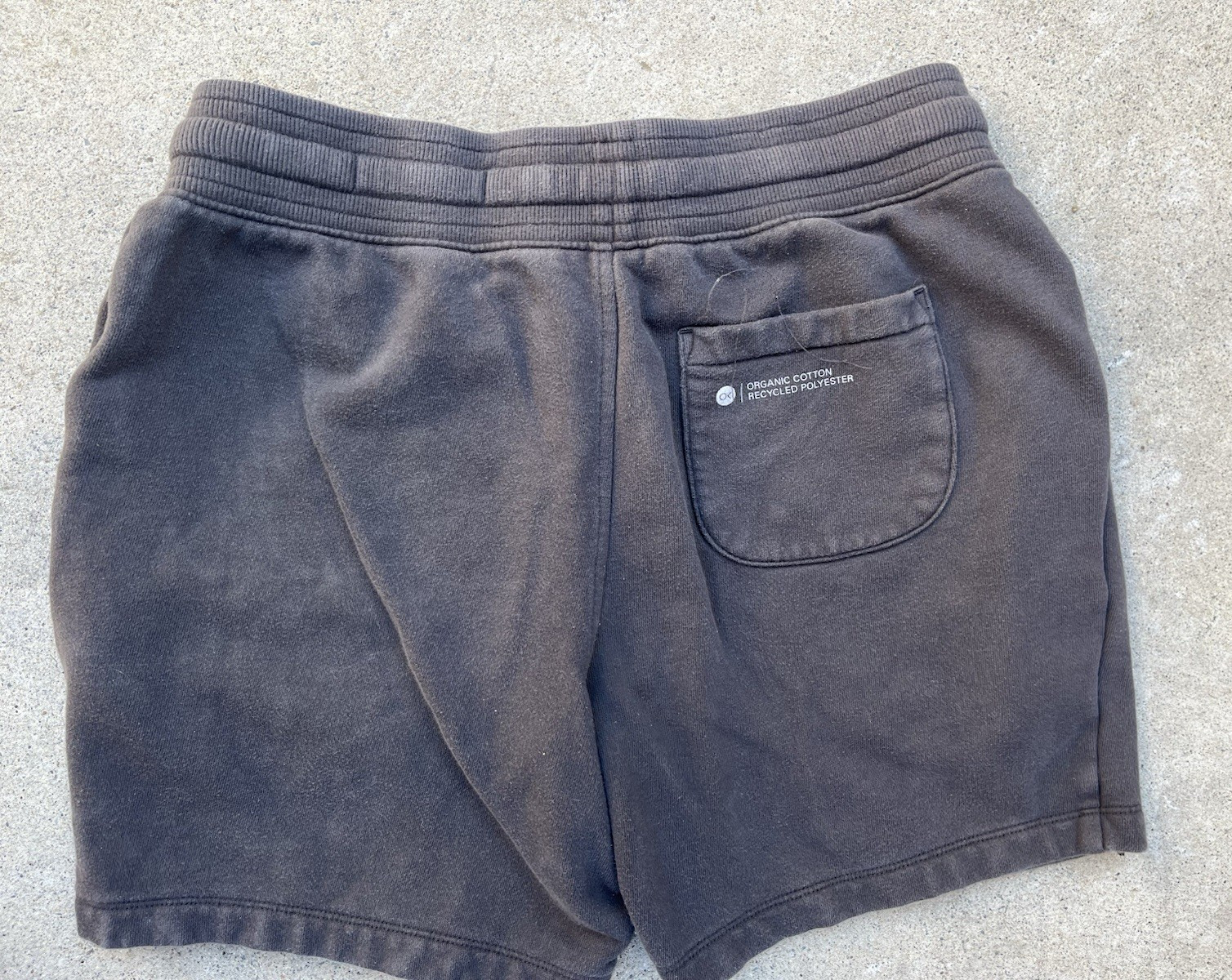 Men's Outerknown Shorts Gray Solid Stretch S Gym … - image 10