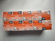 10x40 watt Baynet Cap light bulbs Pearl BC GLS old style