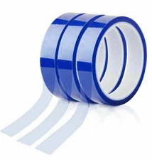 3 Rollos Cinta Azul Térmica De Sublimación  SUBLITAPE 20mm x 33m Envio GRATIS