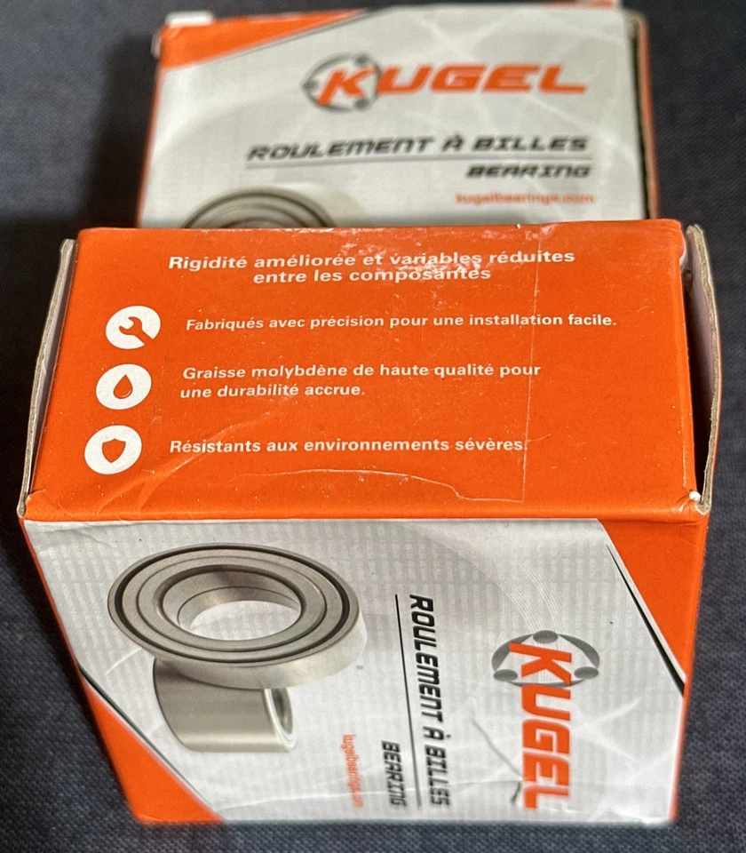 Paquete de 2 rodamientos de rueda de bolas 70-510083 para Mercedes-Benz E320 E350 ML320 ML350... Nuevo Foto 2 de 4