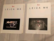 lot pf 2 Leica M6 Classical Photography Catalog for LEICA Cameras  Lens free sh