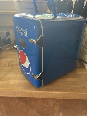 Pepsi Compact Portable Mini Cooler 6 Can Capacity