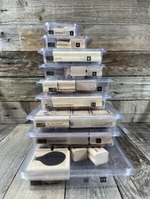 Stampin Up 10 Awesome sets, 87 total wood mount stamps. Scrapbook, Cards, Fun