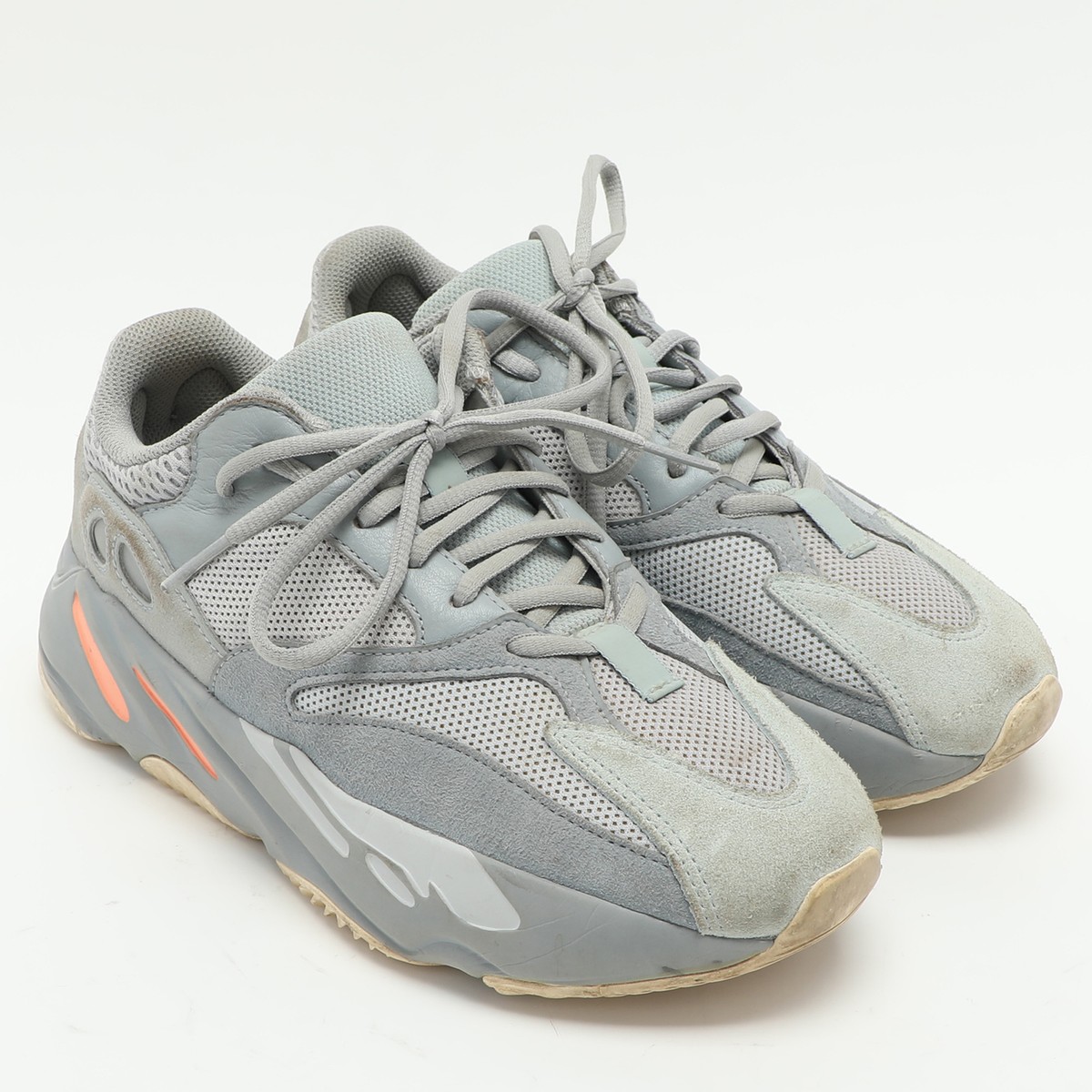 Yeezy x Adidas Grey Leather and Mesh Boost 700 'Inertia' Low Yeezy x Adidas Grey Leather and Mesh Boost 700 'Inertia' Low