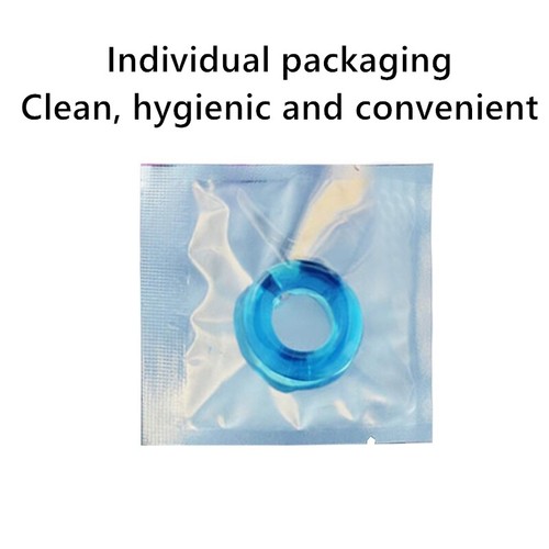 10PCS Male Cock Ring Super Strong Stretchy Stay Harder Penis Rings Cockring Men - Picture 15 of 18