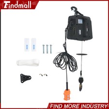 Findmall 3 in 1 Electric Hoist Winch Crane 110V 1100lbs Material Handling Tool