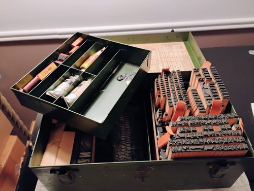 Vintage R-2315 Utility Telecommunications Rubber Stamp Kit... - Picture 19 of 21