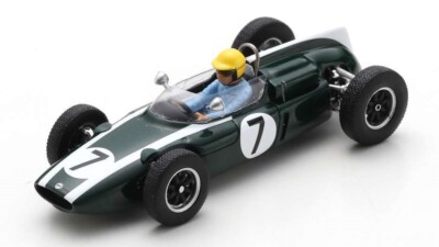 Modellauto Formel 1 F1 Maßstab 1:43 Spark Cooper T55 Maggs 1962 Dutch GP Auto