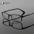 Men's Business Optical Full Rim Eyeglasses Frames Metal Frame Glasses RX Able