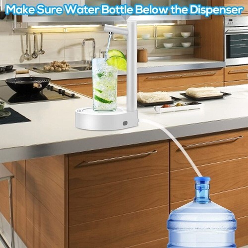 Desktop Water Bottle Dispenser Portable Electric Water Dispenser Pump - Picture 11 of 14