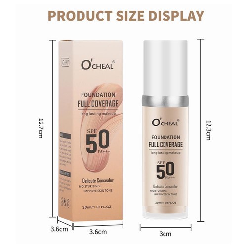 Colour Changing Mature Skin Foundation, Terminaten Foundation Liquid A6B3 - Picture 18 of 23